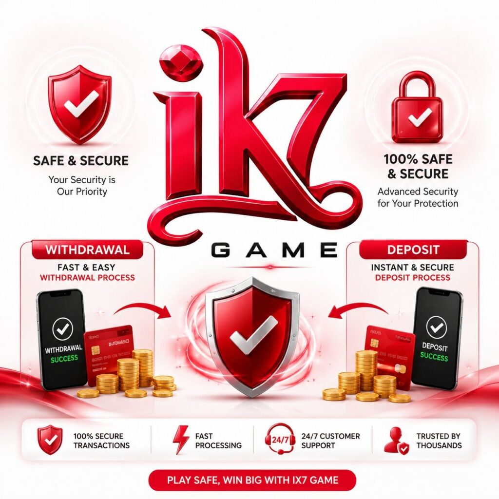 IK7 Game mobile gaming app interface with online entertainment features and smooth user experience